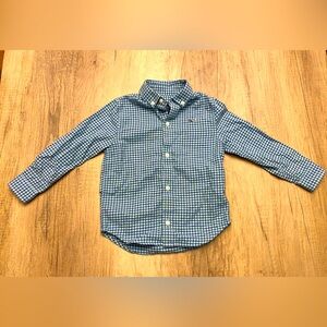 vineyard vines Boys' Gingham On-The-go Brrr Button-Down Shirt 3T